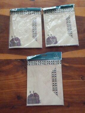 Fall Teacher Apple Themed Stationary Set 45 Sheets/30 Envelopes New